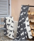Preview: Kuscheldecke Hundesilhouetten - David Fussenegger