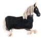 Preview: Pferdespielzeug Pony schwarz